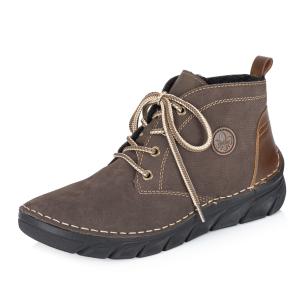 Dámská kotníková obuv RIEKER 55036-25 hnědá W6