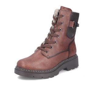 Dámská kotníková obuv RIEKER 76724-25   BROWN   H/W6