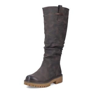 Dámské kozačky RIEKER 92990-25 hnědá W6