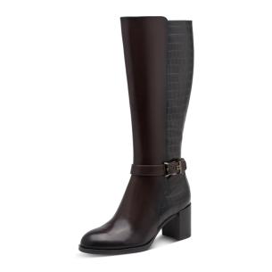 Dámské kozačky TAMARIS 25519-47-304 hnědá W6