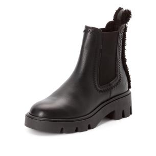 Dámská kotníková obuv TAMARIS 1-26828-47   BLACK LEATHER 003   H/W6