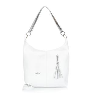 Dámská kabelka RIEKER C2444-206/H12-206/80/1 bílá S6