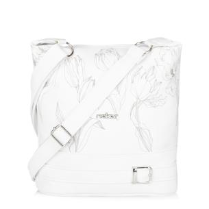 Dámská kabelka RIEKER C2248-110-TUL bílá W5