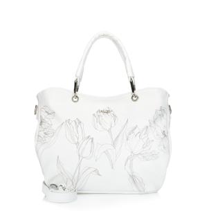 Dámská kabelka RIEKER C2434-110-TUL bílá W5