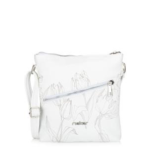 Dámská kabelka RIEKER C2441-110-TUL bílá S6