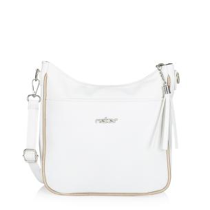 Dámská kabelka RIEKER C2604-206/H12-206/H15 bílá S6