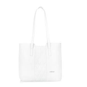 Dámská kabelka RIEKER C2549-110-H3 bílá S6