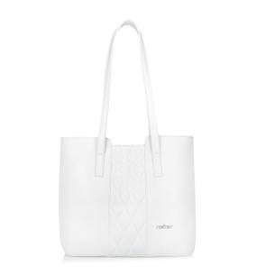 Dámská kabelka RIEKER C2549-110-H3 bílá S6