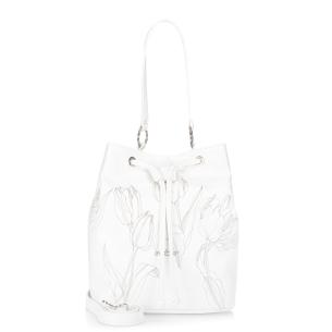 Dámská kabelka RIEKER C2607-110-TUL bílá S6