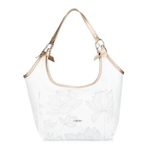 Dámská kabelka RIEKER C2609-206/H12-206/H15-KWT bílá S6