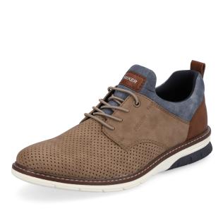 Pánské polobotky RIEKER 14450-64 béžová S5