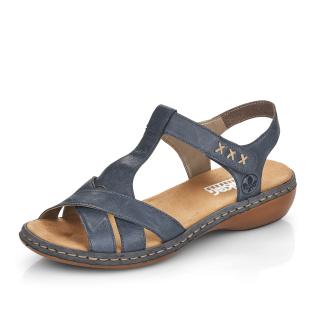 Dámské sandály RIEKER 65919-12 modrá S5
