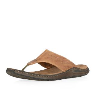 Pánské žabky JOSEF SEIBEL 27105 hnědá S4