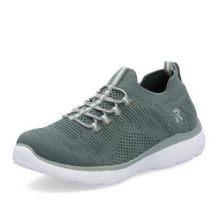 Dámské tenisky RIEKER M5074-52 zelená S5