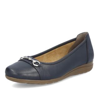 Dámské baleríny RIEKER L9360-14 modrá S5