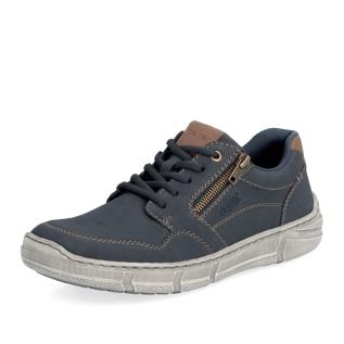 Pánské polobotky RIEKER 04003-14 modrá W4