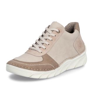 Dámské polobotky RIEKER 55001-62 béžová W4