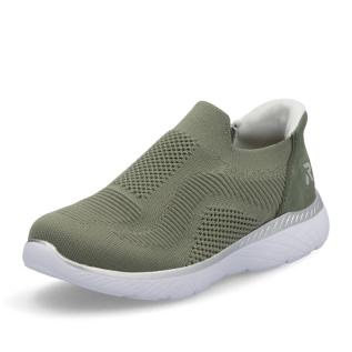 Dámské tenisky RIEKER M5072-52 zelená S5