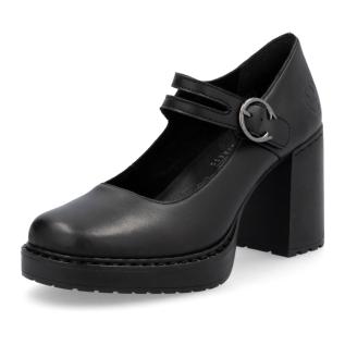 Dámské polobotky RIEKER Y4164-00 černá S5