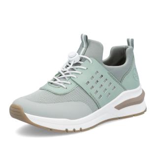 Dámské tenisky RIEKER M6651-52 zelená S5