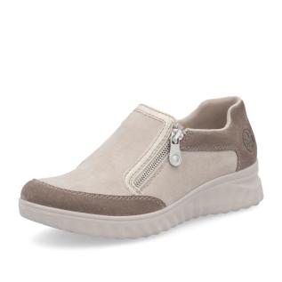Dámské polobotky RIEKER 59072-60 béžová S5