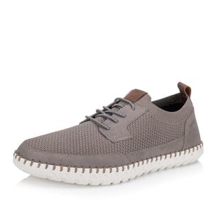 Pánské polobotky RIEKER B2953-64 šedá S5
