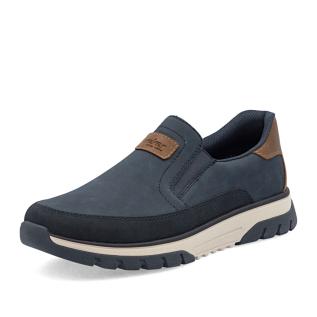 Pánské mokasíny RIEKER B9350-14 modrá W5