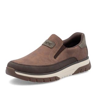 Pánské mokasíny RIEKER B9350-24 hnědá W5