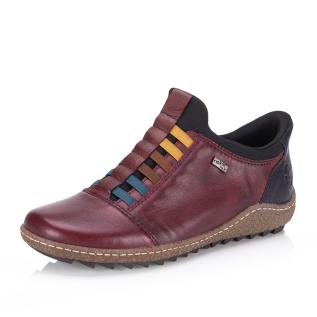 Dámské polobotky RIEKER L7562-35 červená W5