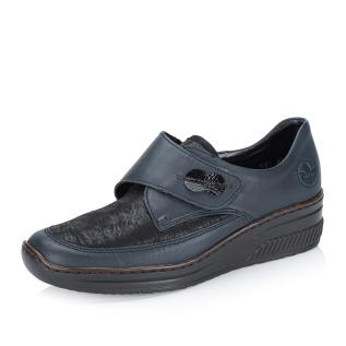 Dámské polobotky RIEKER 487C0-15 modrá W5