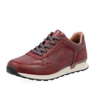 Pánské polobotky RIEKER U0311-35 červená W5