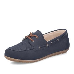 Dámské polobotky RIEKER 43800-15 modrá S6