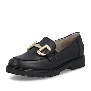 Dámské mokasíny RIEKER 45561-03 černá S6