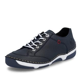 Dámské polobotky RIEKER 55901-14 modrá S6
