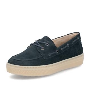 Dámské mokasíny RIEKER L5905-14 modrá S6