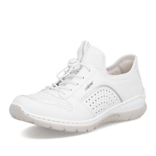 Dámské polobotky RIEKER L3293-81 bílá S6