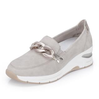 Dámské mokasíny RIEKER N9350-62 béžová S6