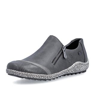 Dámské polobotky RIEKER L7571-45 šedá W6