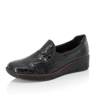 Dámské mokasíny RIEKER 53766-45 černá W5