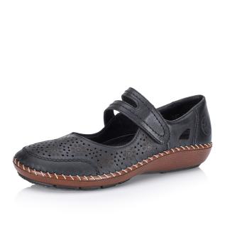 Dámské polobotky RIEKER 44875-00 černá S5
