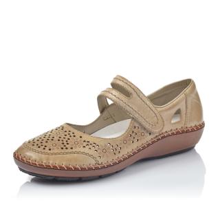 Dámské polobotky RIEKER 44875-60 béžová S4