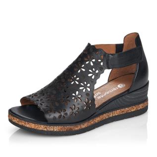 Dámské sandály REMONTE D3056-01 černá S4