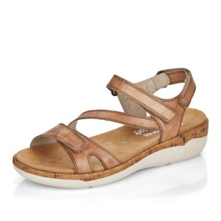 Dámské sandály REMONTE R6850-22 hnědá S4