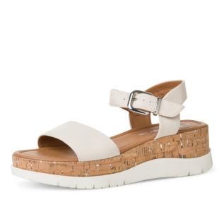 Dámské sandály TAMARIS 28256-28-427 béžová S2