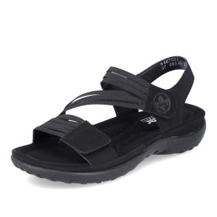 Dámské sandály RIEKER 64870-02 černá S5