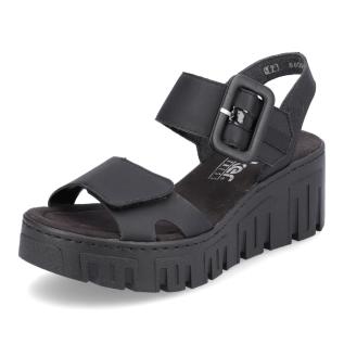 Dámské sandály RIEKER 68050-00 černá S5