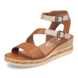 Dámské sandály REMONTE D3052-24 hnědá S3