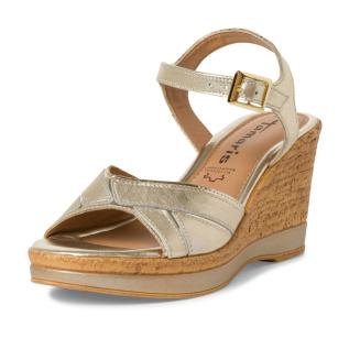 Dámské sandály TAMARIS 28027-42-965 zlatá S4