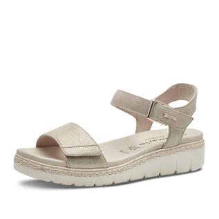Dámské sandály TAMARIS 28260-42-179 zlatá S5