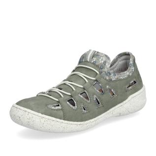 Dámské tenisky RIEKER 54551-52 zelená S6